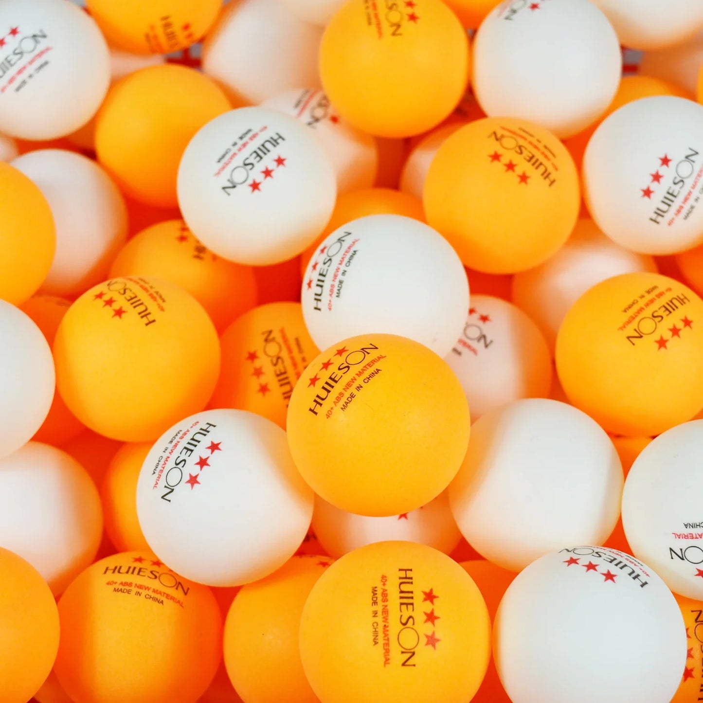 Huieson 30 50 100 English New Material Table Tennis Balls