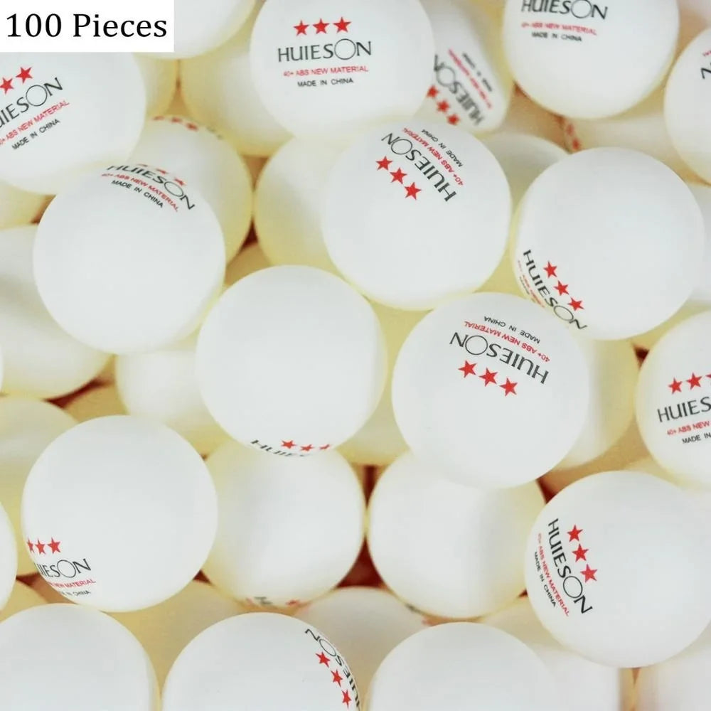 Huieson 30 50 100 English New Material Table Tennis Balls
